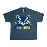 Midnight Navy Oregon Tech Gift Urban Heavy Tee - artisFamous