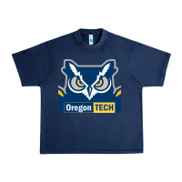 Navy Oregon Tech Gift Urban Heavy Tee - artisFamous
