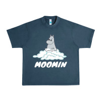 Midnight Navy Moomin Urban Heavy Tee - artisFamous