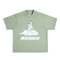 Oil Green Moomin Urban Heavy Tee - artisFamous