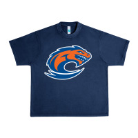 Navy clayton state loch orange Urban Heavy Tee - artisFamous
