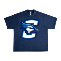 Navy creighton bluejays Urban Heavy Tee - artisFamous
