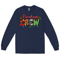 Navy friendsmas crew Long Sleeve Tee - Artiststas