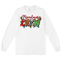 White friendsmas crew Long Sleeve Tee - Artiststas