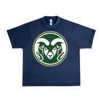 Navy colorado state rams Urban Heavy Tee - artisFamous