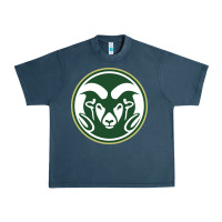 Midnight Navy colorado state rams Urban Heavy Tee - artisFamous