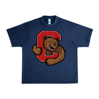 Navy cornell big red Urban Heavy Tee - artisFamous