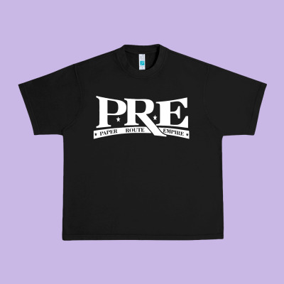 Paper Route Empire Urban Heavy Tee Designed By Artisfamous