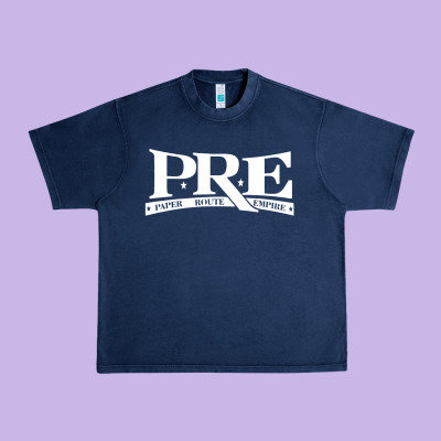 Paper Route Empire Urban Heavy Tee Designed By Artisfamous