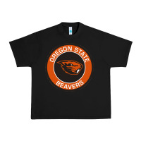 Black Oregon College Gift Urban Heavy Tee - artisFamous