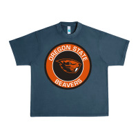 Midnight Navy Oregon College Gift Urban Heavy Tee - artisFamous