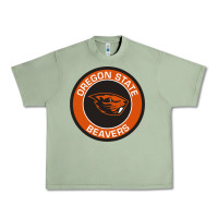 Oil Green Oregon College Gift Urban Heavy Tee - artisFamous