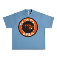 Pebble Blue Oregon College Gift Urban Heavy Tee - artisFamous