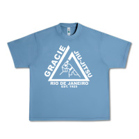 Pebble Blue gracie jiu jitsu  2 Urban Heavy Tee - artisFamous