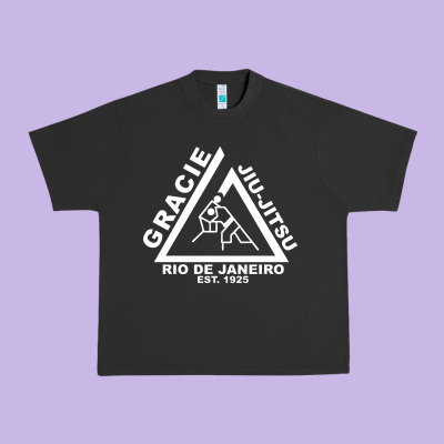 Gracie Jiu Jitsu  2 Urban Heavy Tee Designed By Artisfamous