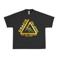 Pigment Black gracie jiu jitsu Urban Heavy Tee - artisFamous