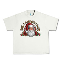 Pistachio i love a man with a bearo Urban Heavy Tee - CowhideDigitalArt