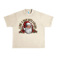 Sandshell i love a man with a bearo Urban Heavy Tee - CowhideDigitalArt