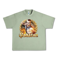 Oil Green sabaton 2 Urban Heavy Tee - artisFamous