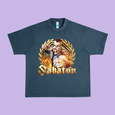 Sabaton 2 Urban Heavy Tee Designed By Artisfamous