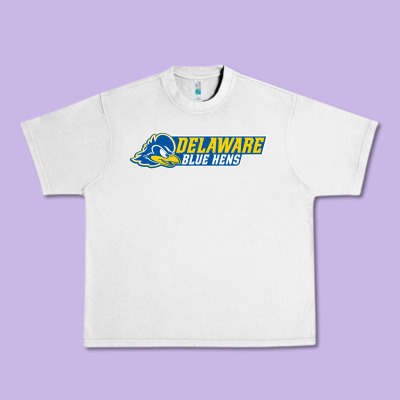 Delaware Fightin' Blue Hens Urban Heavy Tee Designed By Artisfamous