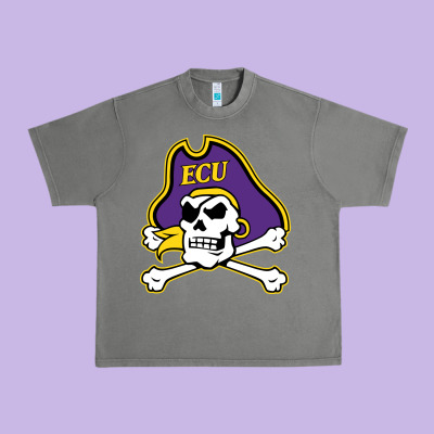 East Carolina Pirates Urban Heavy Tee Designed By Artisfamous