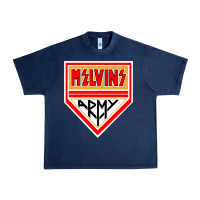 Navy melvins army Urban Heavy Tee - artisFamous