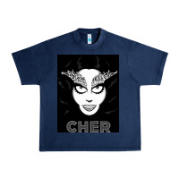 Navy CHER Urban Heavy Tee - artisFamous
