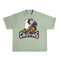 Oil Green griffins Urban Heavy Tee - artisFamous