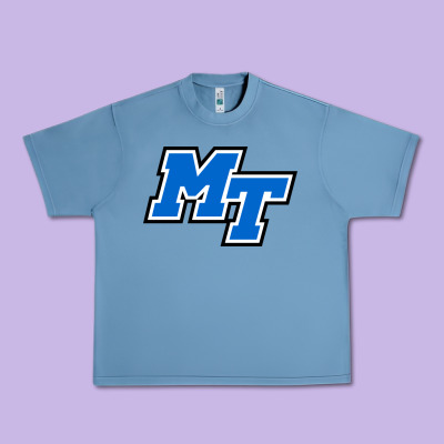 Middle Tennessee Mt Logomark Urban Heavy Tee Designed By Artisfamous