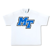 White middle tennessee mt logomark Urban Heavy Tee - artisFamous