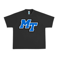 Pigment Black middle tennessee mt logomark Urban Heavy Tee - artisFamous