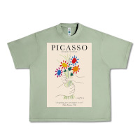 Oil Green pablo picasso   bouquet of peace Urban Heavy Tee - artisFamous