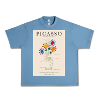 Pebble Blue pablo picasso   bouquet of peace Urban Heavy Tee - artisFamous