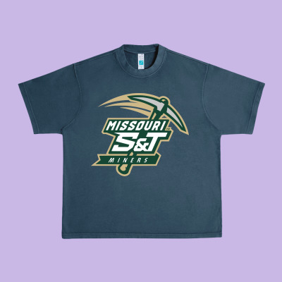 Missouri S&t Miners Urban Heavy Tee Designed By Artisfamous