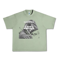 Oil Green head down Urban Heavy Tee - artisFamous