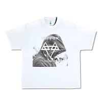 White head down Urban Heavy Tee - artisFamous