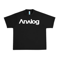 Black analog Urban Heavy Tee - artisFamous