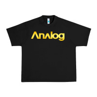 Black analog Urban Heavy Tee - artisFamous