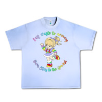 Grape Ice rainbow brite badass   rainbow brite Urban Heavy Tee - artisFamous