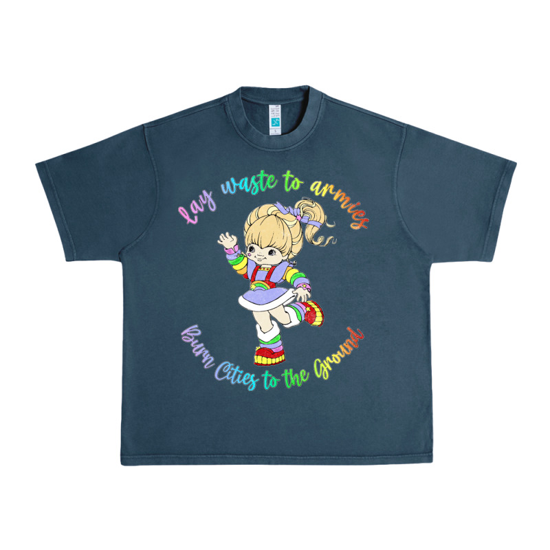 Rainbow Brite Badass   Rainbow Brite Urban Heavy Tee by artisFamous | Teevron