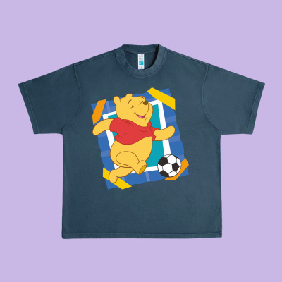 Winnie The Pooh Urban Heavy Tee Designed By Artisfamous