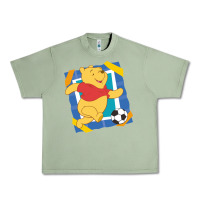 Oil Green winnie the pooh Urban Heavy Tee - artisFamous