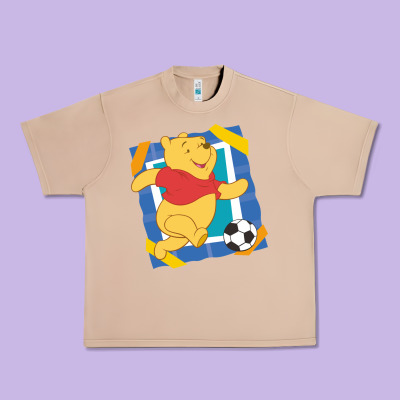 Winnie The Pooh Urban Heavy Tee Designed By Artisfamous