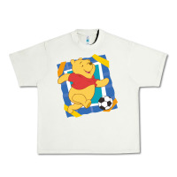 Pistachio winnie the pooh Urban Heavy Tee - artisFamous