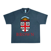 Midnight Navy brown university Urban Heavy Tee - artisFamous