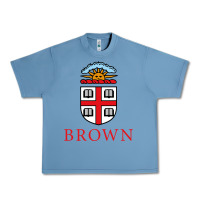 Pebble Blue brown university Urban Heavy Tee - artisFamous