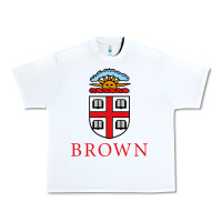 White brown university Urban Heavy Tee - artisFamous