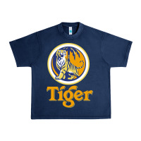 Navy The Tiger Urban Heavy Tee - artisFamous