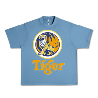 Pebble Blue The Tiger Urban Heavy Tee - artisFamous